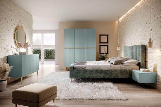 Kommode - NICOLE - Schicke Aufbewahrungslösung mit mehreren Schubladen. - Milaros Markt