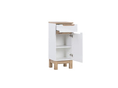 Badmöbel-Set BM17 - Bali White B -  Weiß