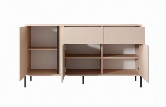 Wohnzimmer-Set - 5 teiliges Salon-Set / Komfort und Stil an einem Ort, (Komplett Set, 5-St., Premium - DAST) - Milaros Markt