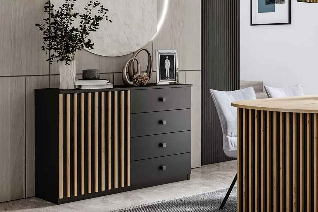 Kommode - Tonis -  Hochwertige für langlebige Nutzung und elegantes Finish. - Milaros Markt