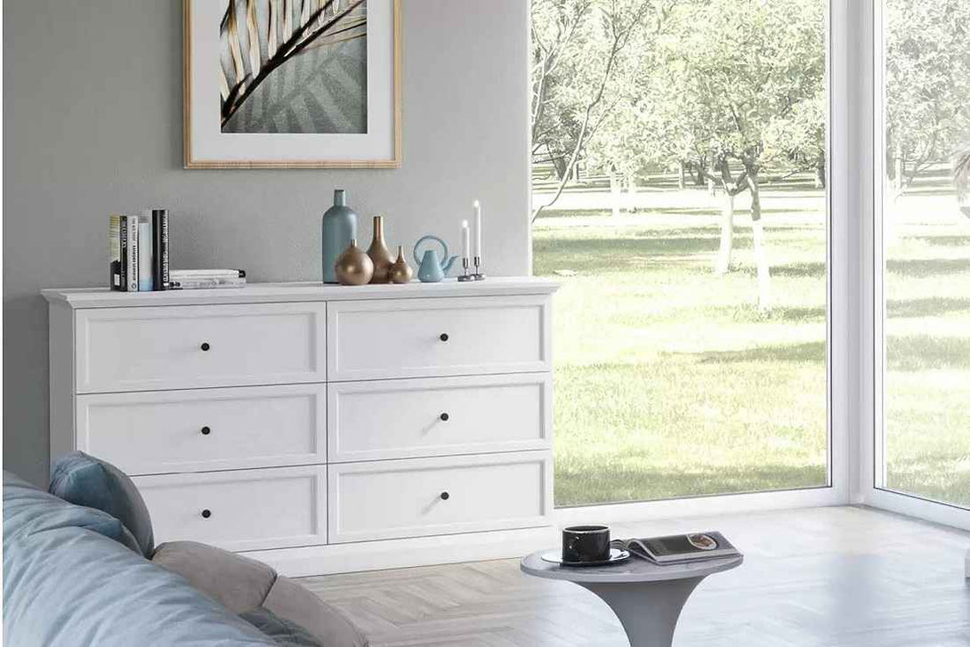 Kommode - Lucca - Ausgezeichnetes Design mit praktischen Schubladen. - Milaros Markt