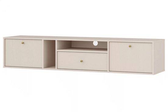 TV-Schrank - Lotina - Passend für verschiedene Fernsehbildschirme. - Milaros Markt
