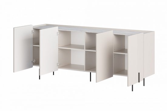Kommode 200 cm, 150 cm - MALMI -  Ein Hauch von Eleganz für jeden Raum. - Milaros Markt