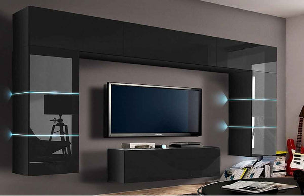Wohnwand Future 70 - Luxus pur | Beste Materialien für stilvolle Wohnzimmer - Milaros Markt