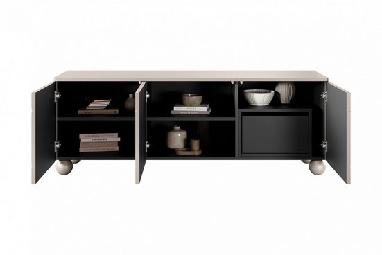 TV-Schrank - SONATIA II - Exquisites Design aus hochwertigen Materialien. - Milaros Markt