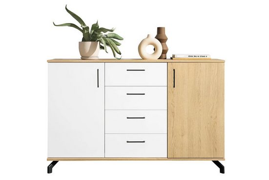 Kommode - Madison - Hochwertige Kommode mit stilvollen Details. - Milaros Markt