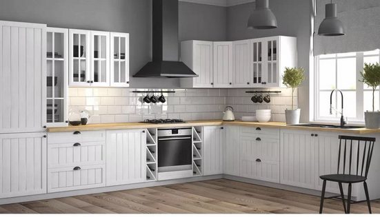 Eckhängeschrank 60 cm - sosna andersen -  Praktisches und modernes Design, passend für jede Küche. - Milaros Markt