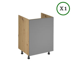 Küchenzeile - Langen K18-M400 - Artisan Eiche / Beige