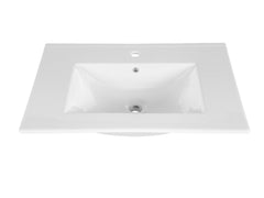 Badmöbel-Set BM195 - Bali White B -  Weiß