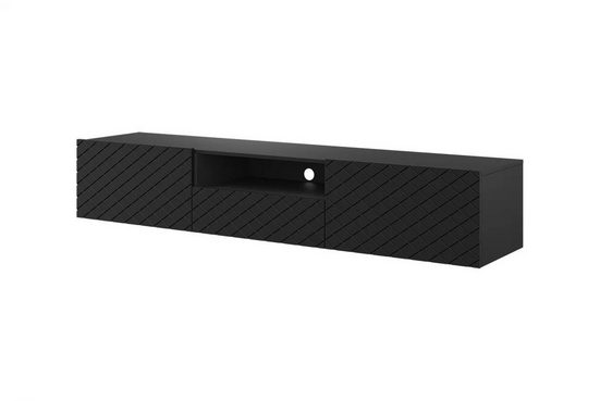 TV-Schrank - SCALIA - Tolles Design für die organisierte Aufbewahrung Ihrer Geräte. - Milaros Markt