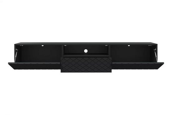 TV-Schrank - SCALIA - Tolles Design für die organisierte Aufbewahrung Ihrer Geräte. - Milaros Markt