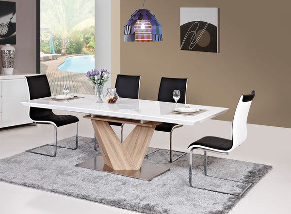 Milaros Markt Esstisch - Kreative Designs für das Speisezimmer. ( ( Ausziehbar 160 - 220 ) 1 -St. Premium - ALARAS ) - Milaros Markt
