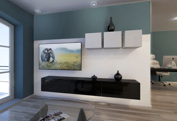 Wohnwand 2024 - Dein Jahr des Luxus | Wohnzimmer mit besten Materialien. - Milaros Markt