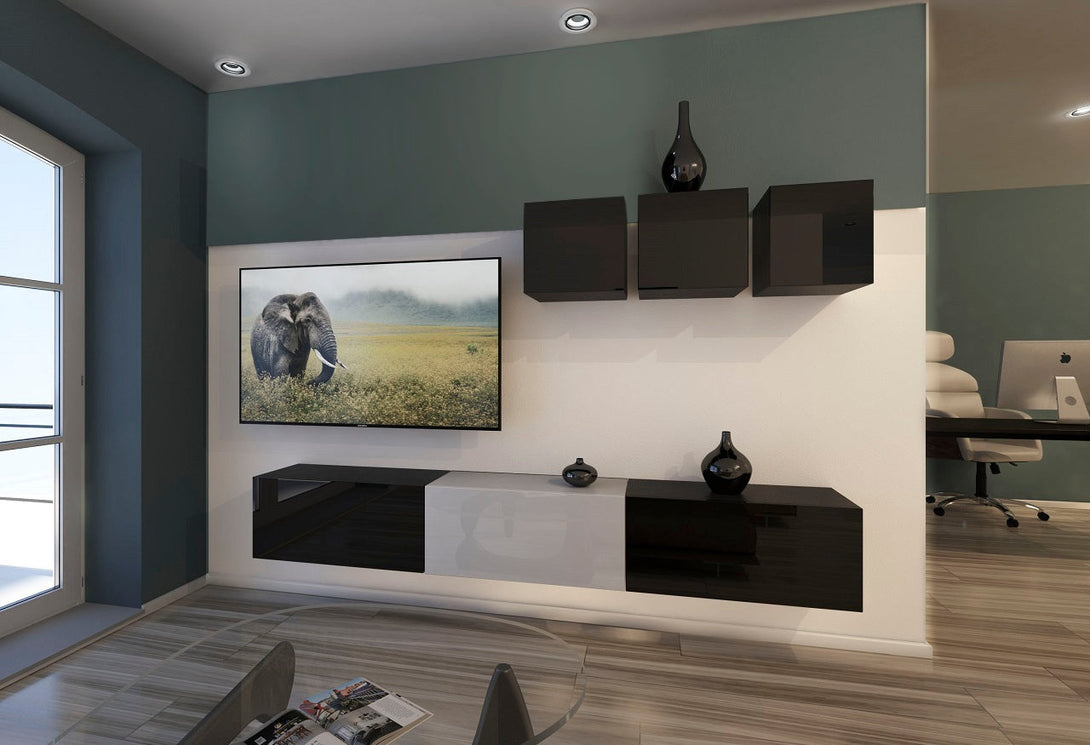 Wohnwand 2024 - Dein Jahr des Luxus | Wohnzimmer mit besten Materialien. - Milaros Markt