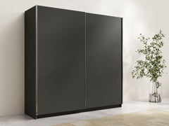 Kleiderschrank ARSALA 11 – mit/ohne Spiegel, Regalen & Kleiderstange (200,6×207×55,3 cm)