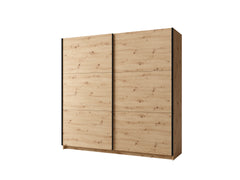 Kleiderschrank ARSALA 11 – mit/ohne Spiegel, Regalen & Kleiderstange (200,6×207×55,3 cm)