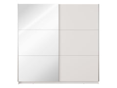 Kleiderschrank ARSALA 11 – mit/ohne Spiegel, Regalen & Kleiderstange (200,6×207×55,3 cm)