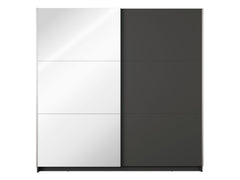 Kleiderschrank ARSALA 11 – mit/ohne Spiegel, Regalen & Kleiderstange (200,6×207×55,3 cm)