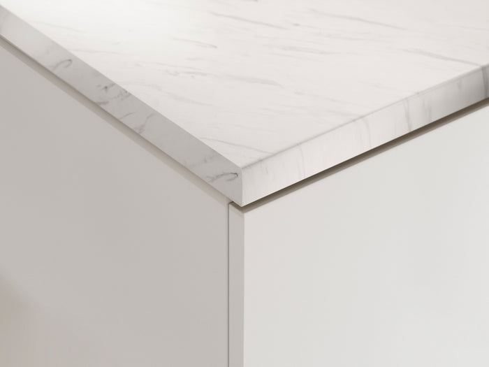 Küchen Arbeitsplatte 38 mm - Marmor Bianco - ROYAL24_MARKT
