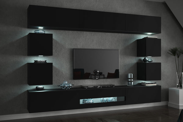 Wohnwand Zeitgemäßes Design in Premium-Qualität - Milaros Markt
