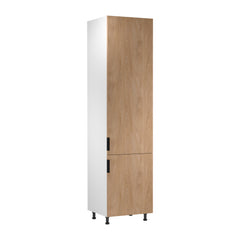 Hochschrank D60RWN  P/L -Sorento - Sonoma Eiche/Weiß