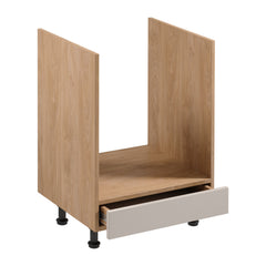 Herdumbauschrank D60ZK - Sorento Beige Sonoma Eiche -  Beige/Sonoma Eiche
