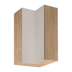 Eckhängeschrank G60N2 – Sorento Beige Sonoma Eiche - Beige/Sonoma Eiche