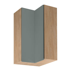 Eckhängeschrank G60N2 – Sorento Grün Sonoma Eiche -  Grün/Sonoma Eiche
