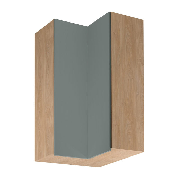 Eckhängeschrank G60N2 – Sorento Grün Sonoma Eiche -  Grün/Sonoma Eiche