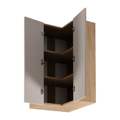 Eckhängeschrank G60N2 – Sorento Beige Sonoma Eiche - Beige/Sonoma Eiche