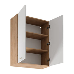 Hängeschrank G80 - Sorento - Weiß / Sonoma Eiche