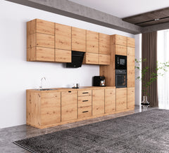 Küchenzeile - Langen KL21-M400 - Artisan Eiche