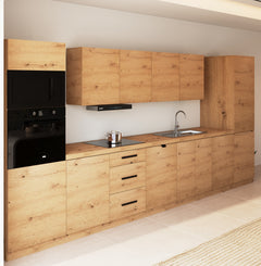 Küchenzeile - Langen KL7-M440 - Artisan Eiche