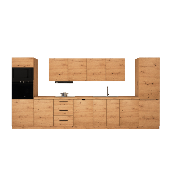 Küchenzeile - Langen KL7-M440 - Artisan Eiche
