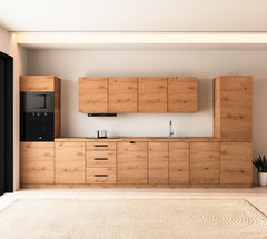 Küchenzeile - Langen KL7-M440 - Artisan Eiche