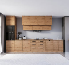 Küchenzeile - Langen KL8-M440 - Artisan Eiche