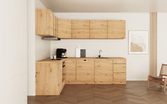 Winkelküche - Langen KL25-M240- Artisan Eiche