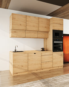 Küchenzeile - Langen KL27-M240 - Artisan Eiche