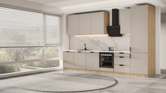 Küchenzeile - Sorento KS2-M360 -  Beige / Sonoma Eiche
