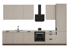 Küchenzeile - Sorento KS2-M360- Beige / Dunkle Eiche