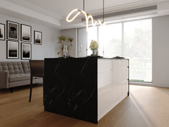 Kücheninsel 360 cm - Aspen KA21-M360 - Weiß/Hochglanz