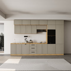 Küchenzeile - Langen KL9-M400 - Beige/Matt