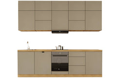 Küchenzeile - Langen KL13-M300 - Beige/ Matt