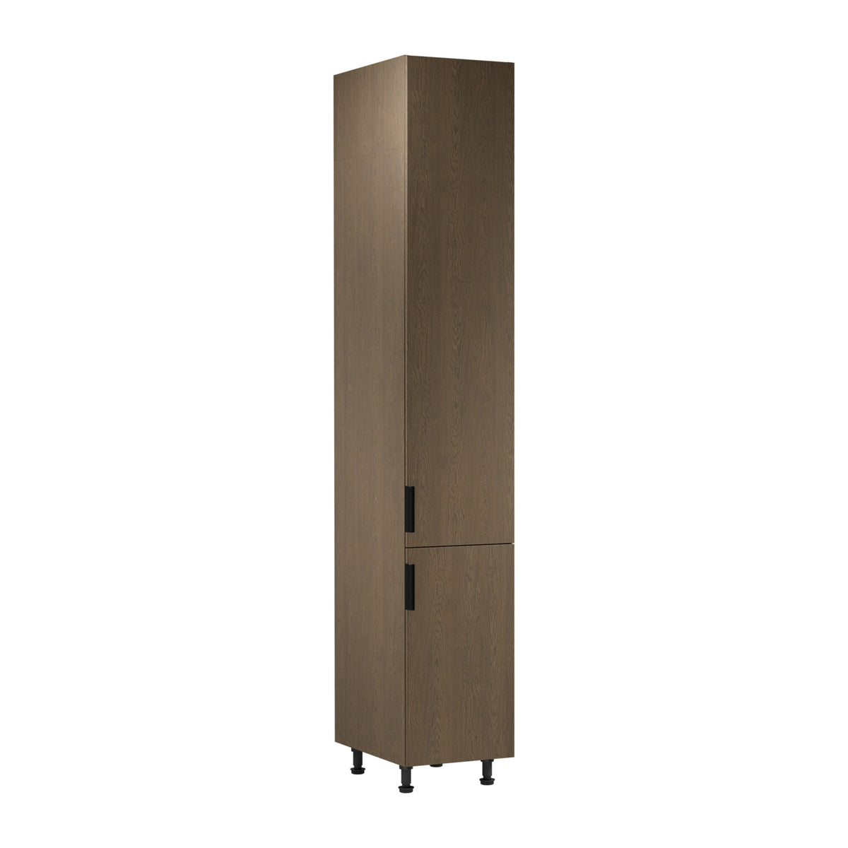 Hochschrank  D40SPWN P/L - Sorento Dunkle Eiche - Hochschrank für stilvolles Verstauen.