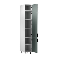 Hochschrank  D40SPWN P/L - Sorento Weiß Grün - Praktisch, modern und funktional.