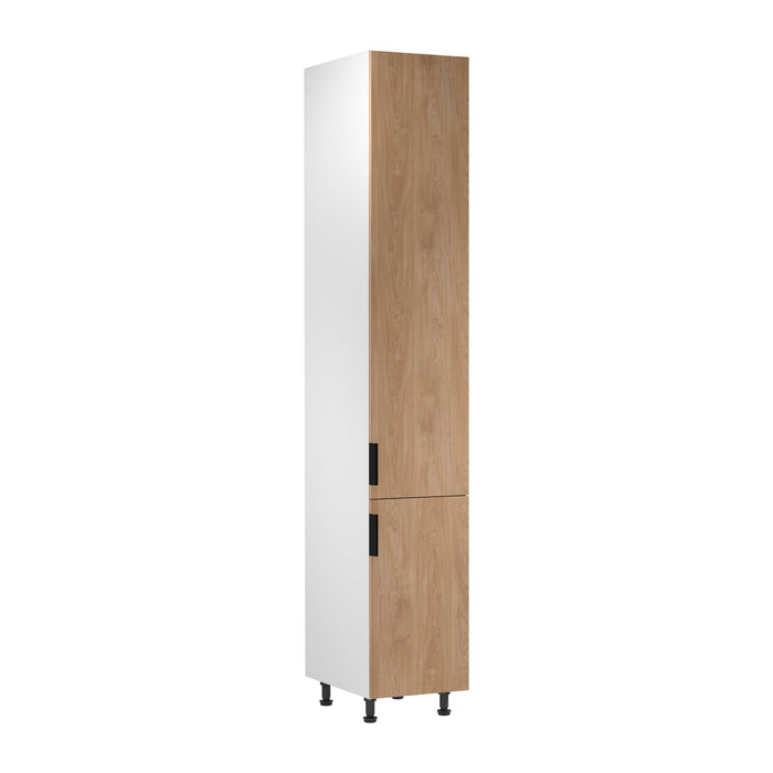 Hochschrank  D40SPWN P/L - Sorento - Sonoma Eiche/Weiß