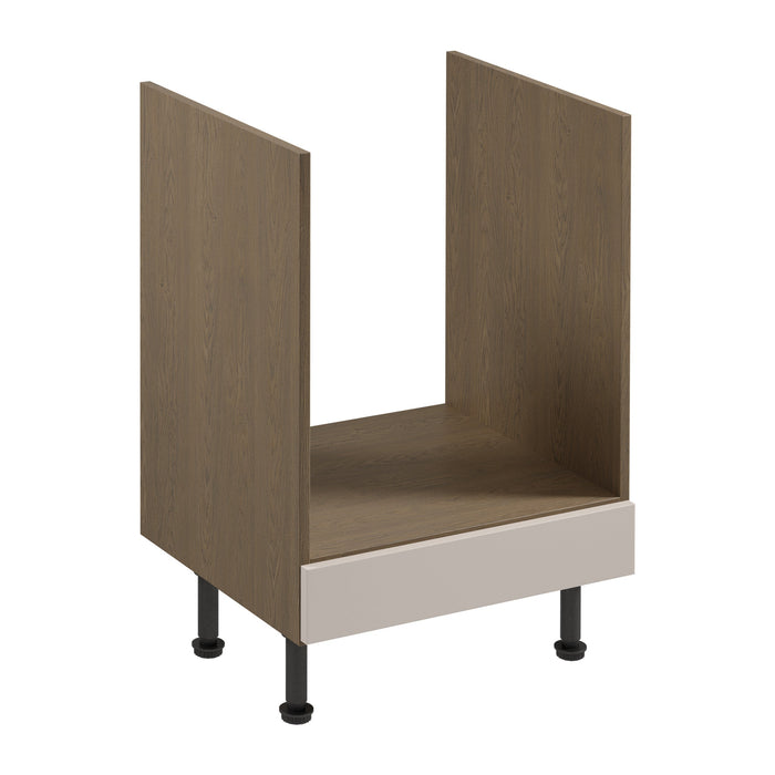Herdumbauschrank D60ZK - Sorento Beige - Beige/Eiche