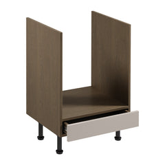 Herdumbauschrank D60ZK - Sorento Beige - Beige/Eiche
