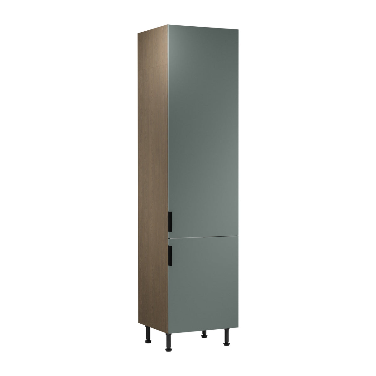 Hochschrank D60RWN L/L - Sorento Grün - Grün/Eiche