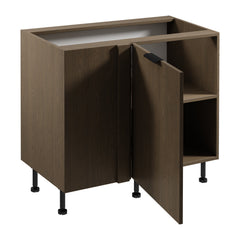 Eckunterschrank D100N R/L - Sorento Dunkle Eiche - Schaffen Sie Platz mit Stil.
